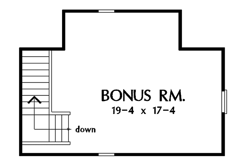 Home Plan - Floor Plan - Other Floor for Country House Plan #929-208 - 3 bed, 3.5 bath