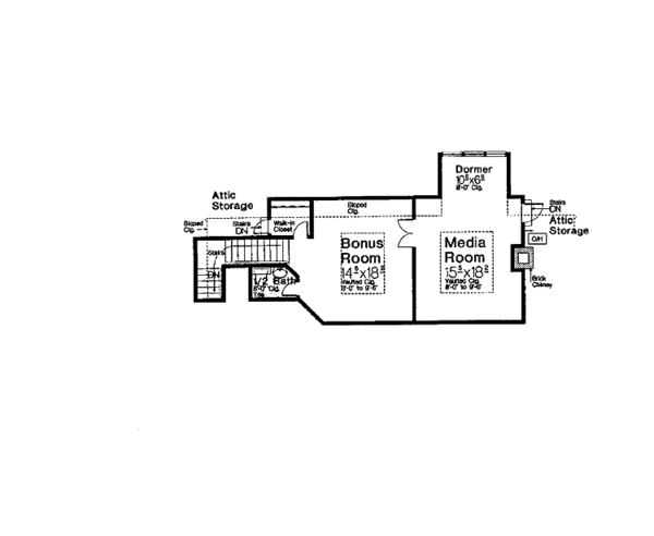 Architectural House Design - Country Floor Plan - Other Floor Plan #310-1248