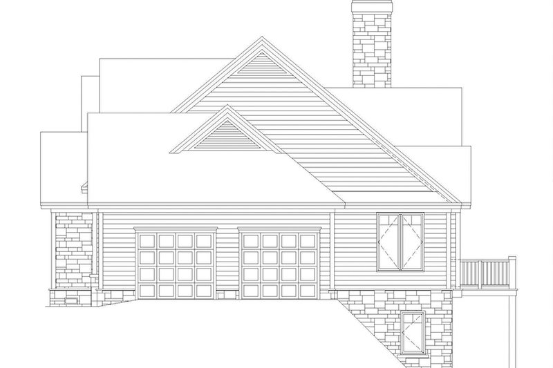 Home Plan - Exterior - Other Elevation for Country House Plan #929-416 - 4 bed, 3.5 bath