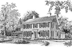 House Plan Design - Classical Exterior - Front Elevation Plan #1016-7