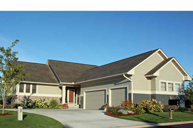 Home Plan - Ranch Exterior - Front Elevation Plan #51-1058