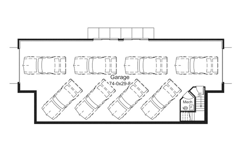 Dream House Plan - Floor Plan - Other Floor for Ranch House Plan #57-635 - 3 bed, 2 bath