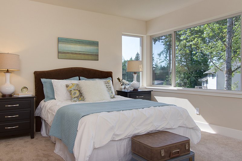 Architectural House Design - Interior - Master Bedroom for Contemporary House Plan #132-564 - 4 bed, 3 bath