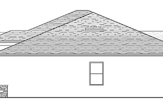 Exterior - Other Elevation for Mediterranean House Plan #1058-116 - 3 bed, 2 bath