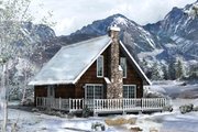 Cottage Style House Plan - 2 Beds 1 Baths 1211 Sq/Ft Plan #57-483 