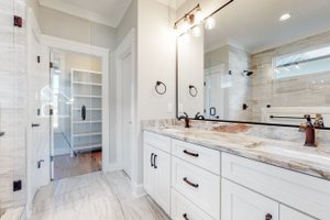 Interior - Master Bathroom 1 for Farmhouse House Plan #927-1019 - 4 bed, 2.5 bath