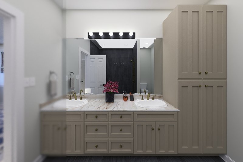 House Plan Design - Interior - Master Bathroom for Farmhouse House Plan #1060-291 - 2 bed, 2.5 bath