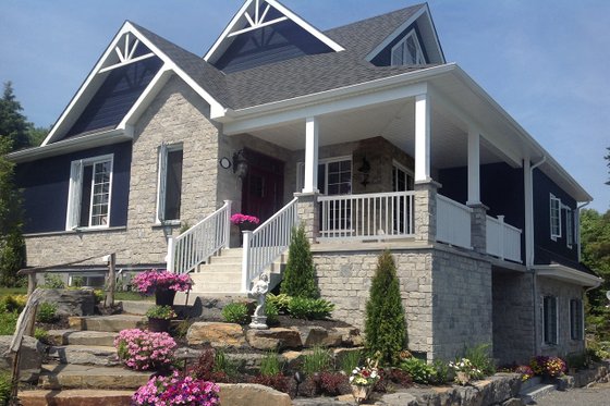 Exterior - Front Elevation 9 for Ranch House Plan #23-2565 - 2 bed, 1.5 bath