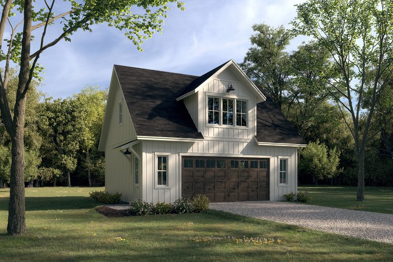 Architectural House Design - Farmhouse Exterior - Front Elevation Plan #430-293