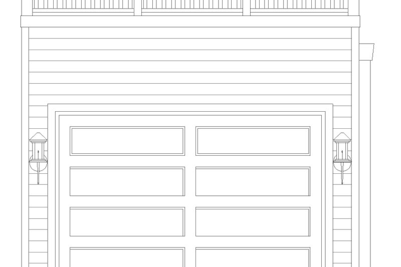 House Plan Design - Exterior - Front Elevation 3 for Southern House Plan #932-823, 0 bath