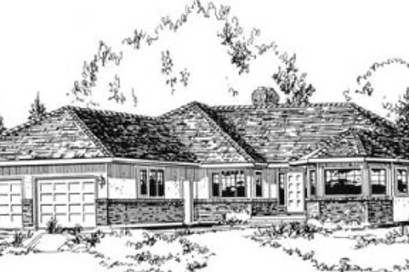 Dream House Plan - Traditional Exterior - Front Elevation Plan #18-8963