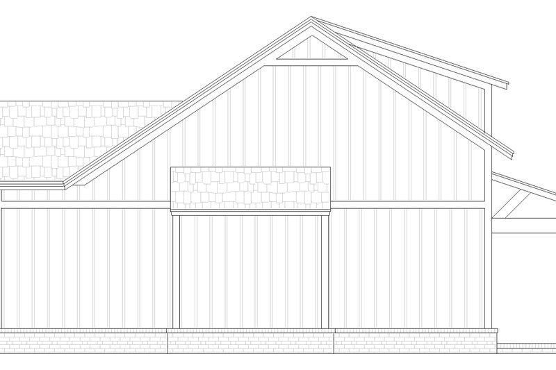 Home Plan - Exterior - Other Elevation for Farmhouse House Plan #45-622 - 3 bed, 2 bath