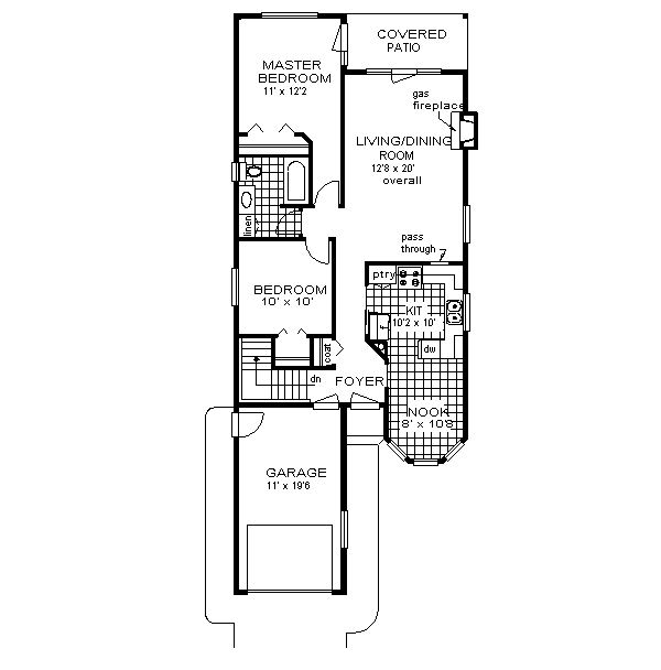 Ranch Floor Plan - Main Floor Plan #18-151