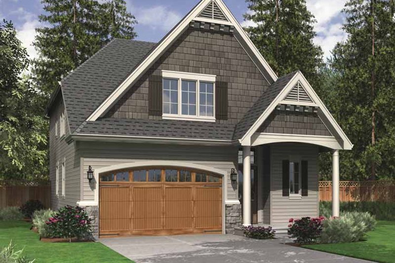 Home Plan - Traditional Exterior - Front Elevation Plan #48-856