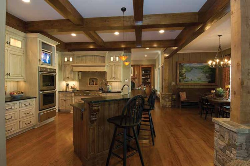 House Blueprint - Interior - Kitchen 3 for Craftsman House Plan #54-362 - 4 bed, 4.5 bath