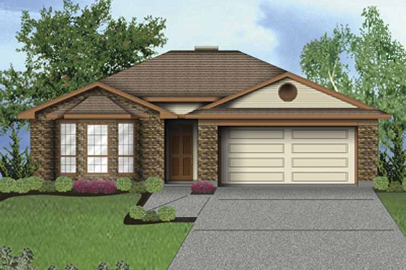 Home Plan - Traditional Exterior - Front Elevation Plan #84-750
