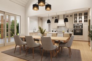 Interior - Dining Room for Farmhouse House Plan #430-378 - 4 bed, 3.5 bath