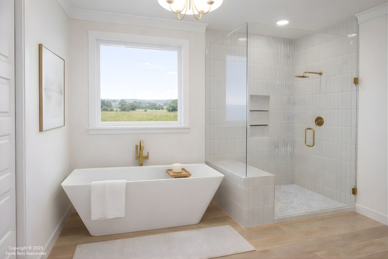 Architectural House Design - Interior - Master Bathroom 1 for Traditional House Plan #927-1042 - 4 bed, 3 bath