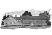 Ranch Style House Plan - 3 Beds 2 Baths 1652 Sq/Ft Plan #47-1023 