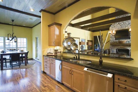 Interior - Kitchen 1 for Traditional House Plan #17-2779 - 4 bed, 2.5 bath
