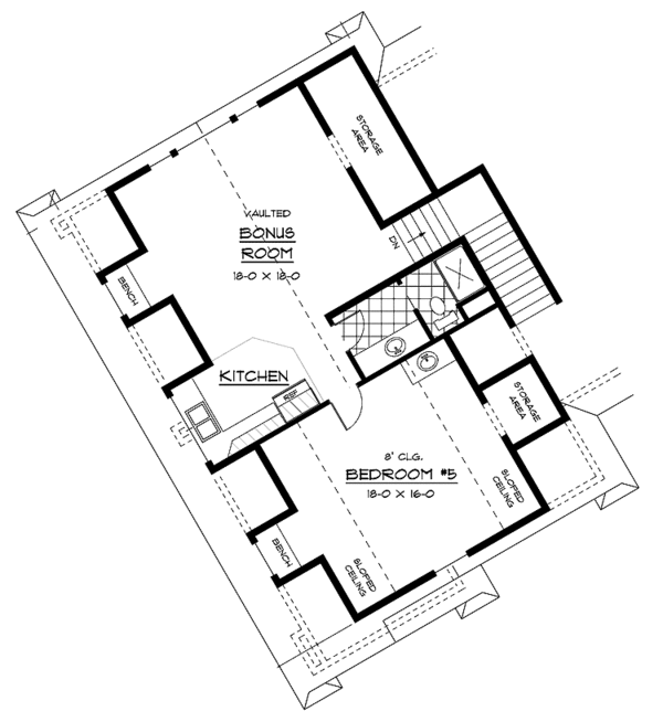 House Design - European Floor Plan - Other Floor Plan #51-690