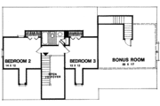 Country Style House Plan - 3 Beds 2.5 Baths 2145 Sq/Ft Plan #56-653 