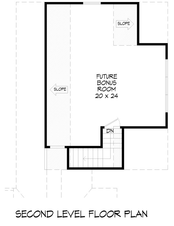 House Blueprint - Floor Plan - Upper Floor for Farmhouse House Plan #932-1463 - 3 bed, 2.5 bath