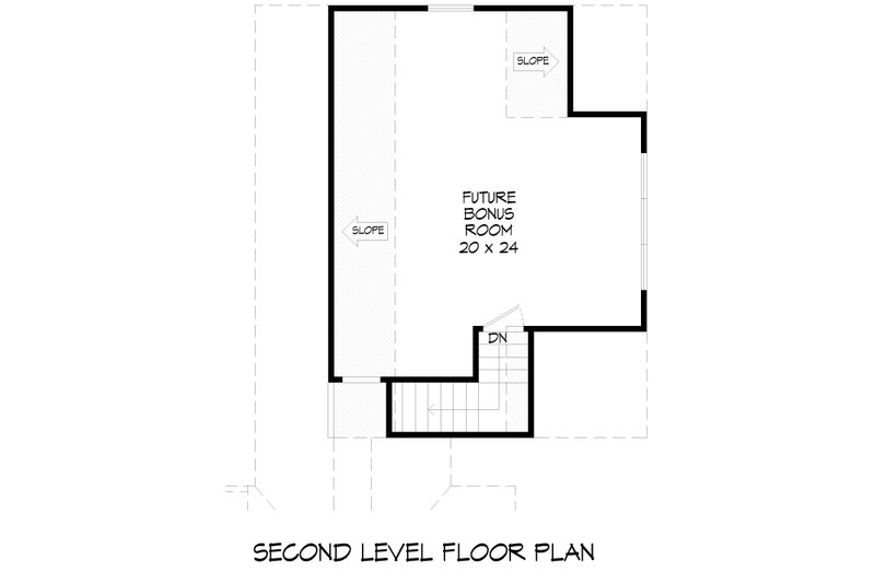 House Blueprint - Floor Plan - Upper Floor for Farmhouse House Plan #932-1463 - 3 bed, 2.5 bath