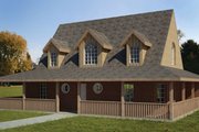 Colonial Style House Plan - 3 Beds 2 Baths 1846 Sq/Ft Plan #1061-16 