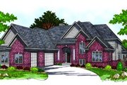 Traditional Style House Plan - 4 Beds 3.5 Baths 3800 Sq/Ft Plan #70-539 
