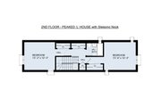 Traditional Style House Plan - 2 Beds 2 Baths 1000 Sq/Ft Plan #905-6 