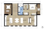Farmhouse Style House Plan - 2 Beds 2 Baths 1517 Sq/Ft Plan #933-10 