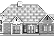 Colonial Style House Plan - 4 Beds 2 Baths 1742 Sq/Ft Plan #3-278 