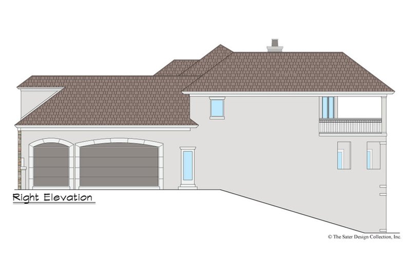 Dream House Plan - Exterior - Other Elevation for European House Plan #930-517 - 4 bed, 3.5 bath