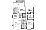 Country Style House Plan - 6 Beds 4 Baths 2891 Sq/Ft Plan #47-893 