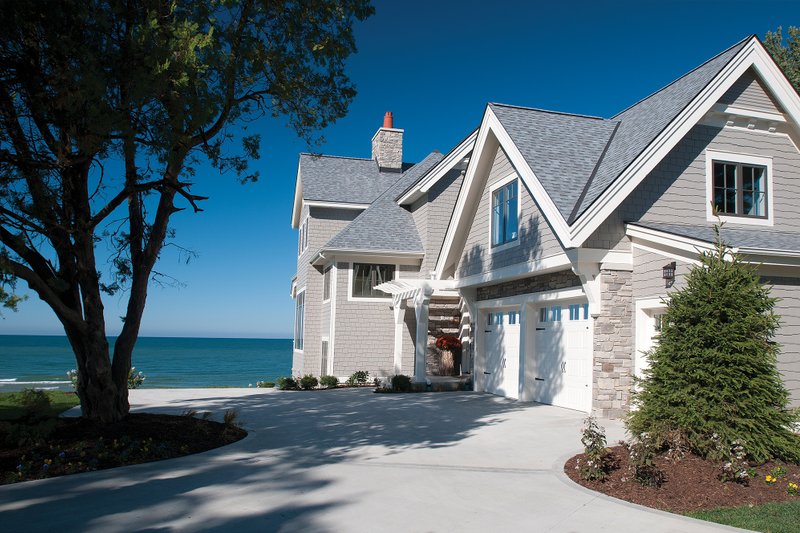 Architectural House Design - Exterior - Front Elevation 4 for Traditional House Plan #928-411 - 4 bed, 3.5 bath