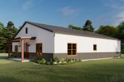 Barndominium Style House Plan - 3 Beds 2 Baths 1329 Sq/Ft Plan #1092-61 