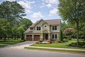 House Plan Design - Exterior - Front Elevation for Craftsman House Plan #20-2618 - 3 bed, 2.5 bath