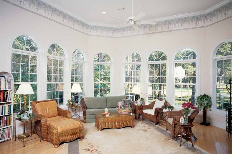 Home Plan - Interior - Family Room 1 for Mediterranean House Plan #54-187 - 3 bed, 4 bath