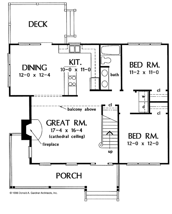 Architectural House Design - Country Floor Plan - Main Floor Plan #929-245