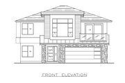 Prairie Style House Plan - 3 Beds 2 Baths 1764 Sq/Ft Plan #1100-91 Exterior 