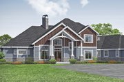 Craftsman Style House Plan - 4 Beds 5 Baths 5558 Sq/Ft Plan #124-1163 