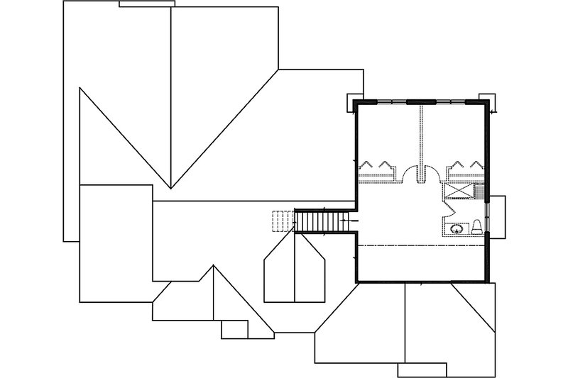 Dream House Plan - Floor Plan - Upper Floor for Farmhouse House Plan #23-2750 - 3 bed, 2.5 bath