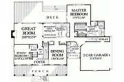 Southern Style House Plan - 5 Beds 3.5 Baths 2806 Sq/Ft Plan #137-276 