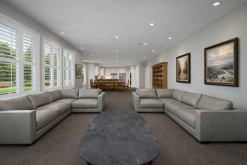 Architectural House Design - Interior - Family Room for Traditional House Plan #1060-444 - 4 bed, 3.5 bath