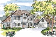 Colonial Style House Plan - 6 Beds 4.5 Baths 3085 Sq/Ft Plan #124-464 