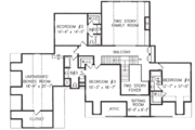 Southern Style House Plan - 4 Beds 4.5 Baths 4444 Sq/Ft Plan #54-109 