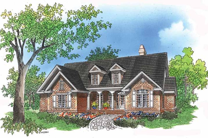 House Plan Design - Country Exterior - Front Elevation Plan #929-395