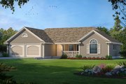 Ranch Style House Plan - 2 Beds 2 Baths 2851 Sq/Ft Plan #93-106 