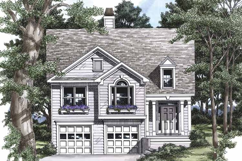 Home Plan - Exterior - Front Elevation 3 for Country House Plan #927-446 - 3 bed, 2 bath